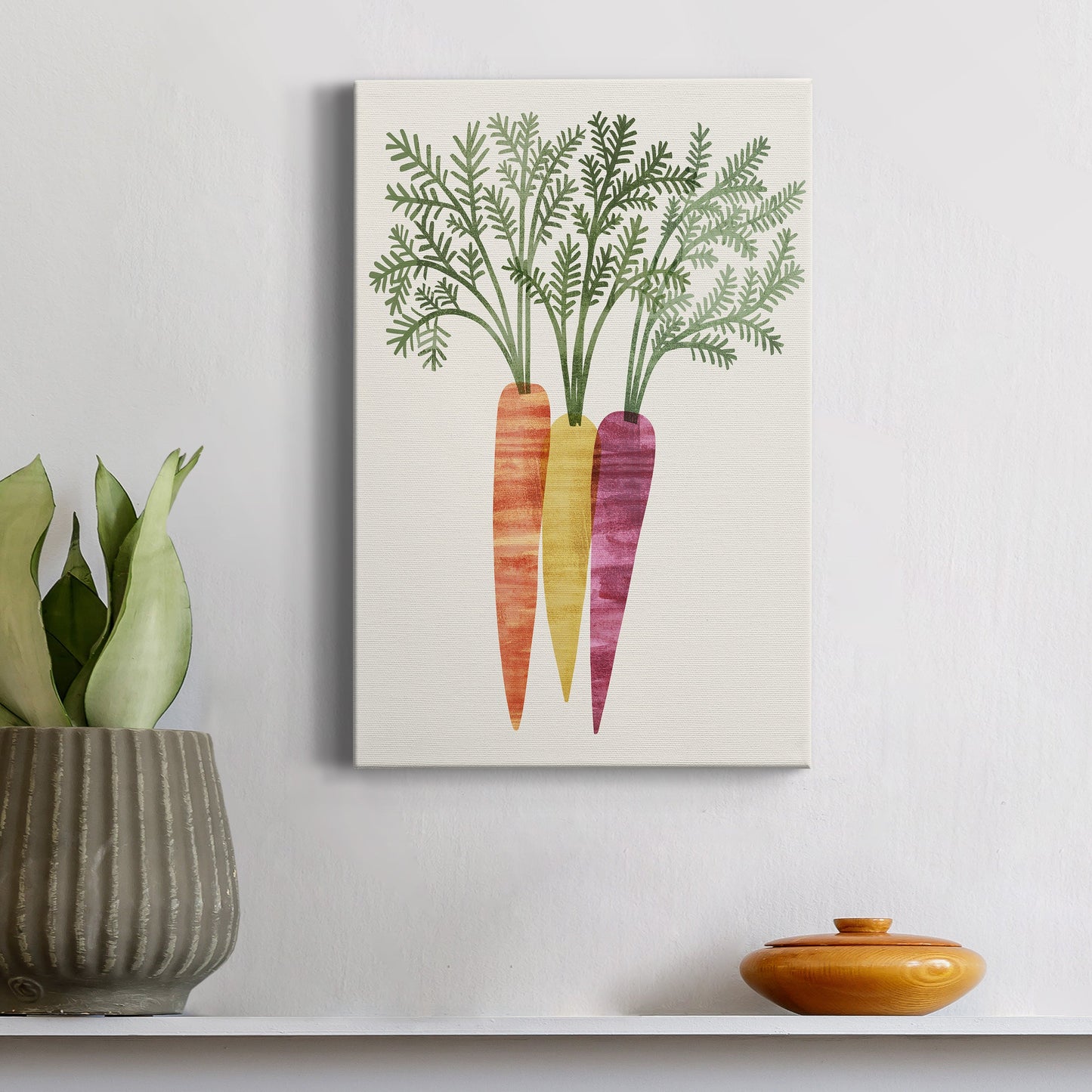 Organic Veg III Premium Gallery Wrapped Canvas - Ready to Hang