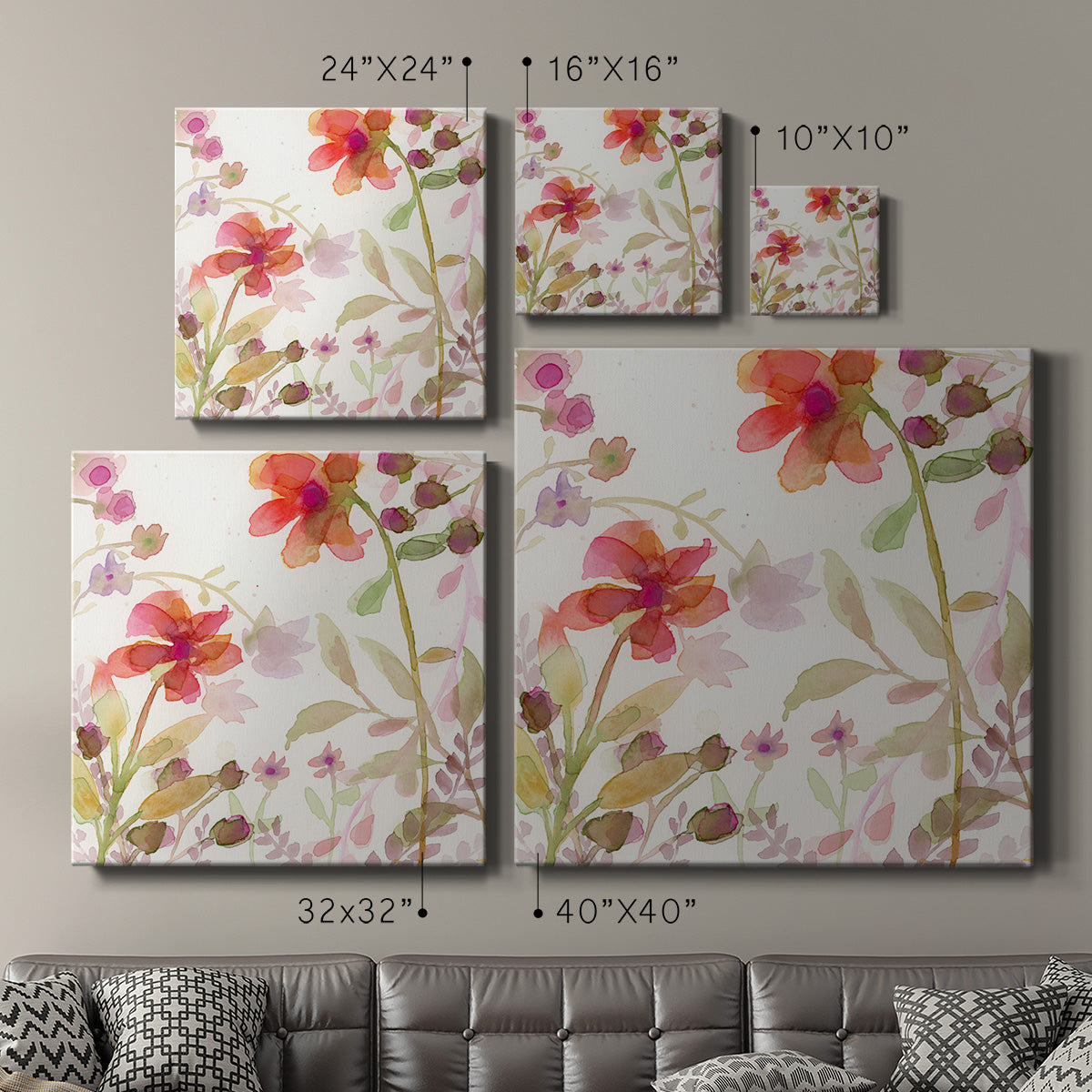 The Favorite Flowers II - Canvas Art Print