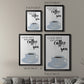 Start With Coffee & You - Modern Framed Canvas Print