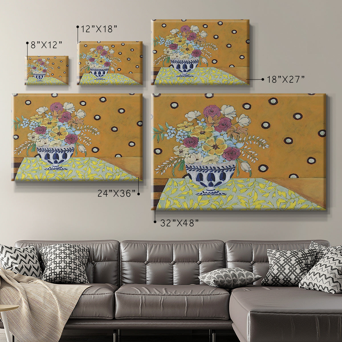 Flowerscape I - Canvas Art Print