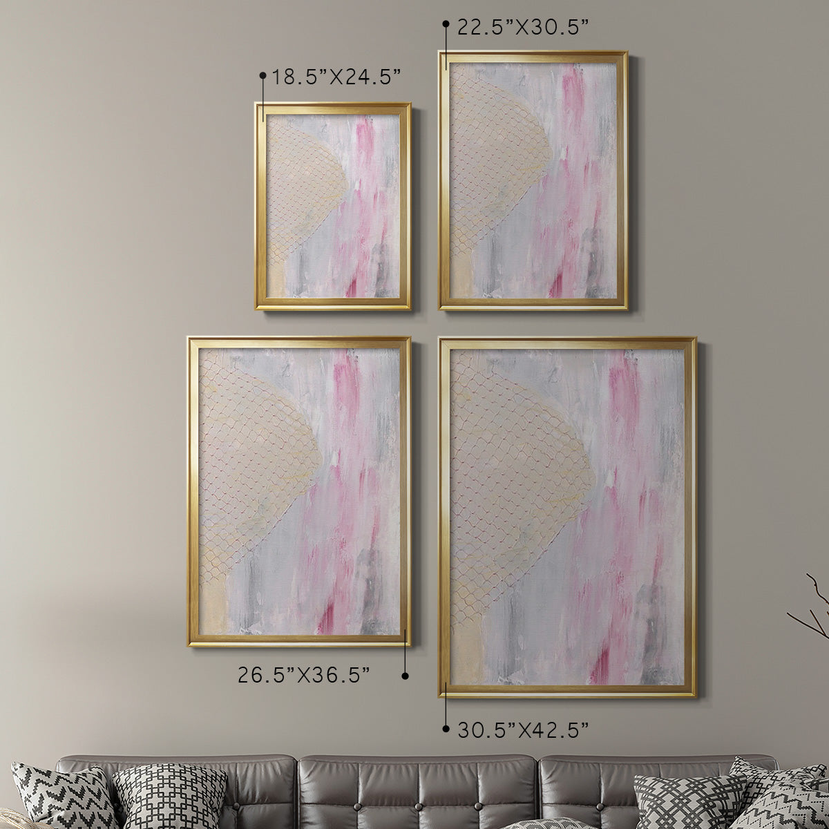 Get Sweet II - Modern Framed Canvas Print