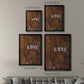 Love Never Fails I - Modern Framed Canvas Print