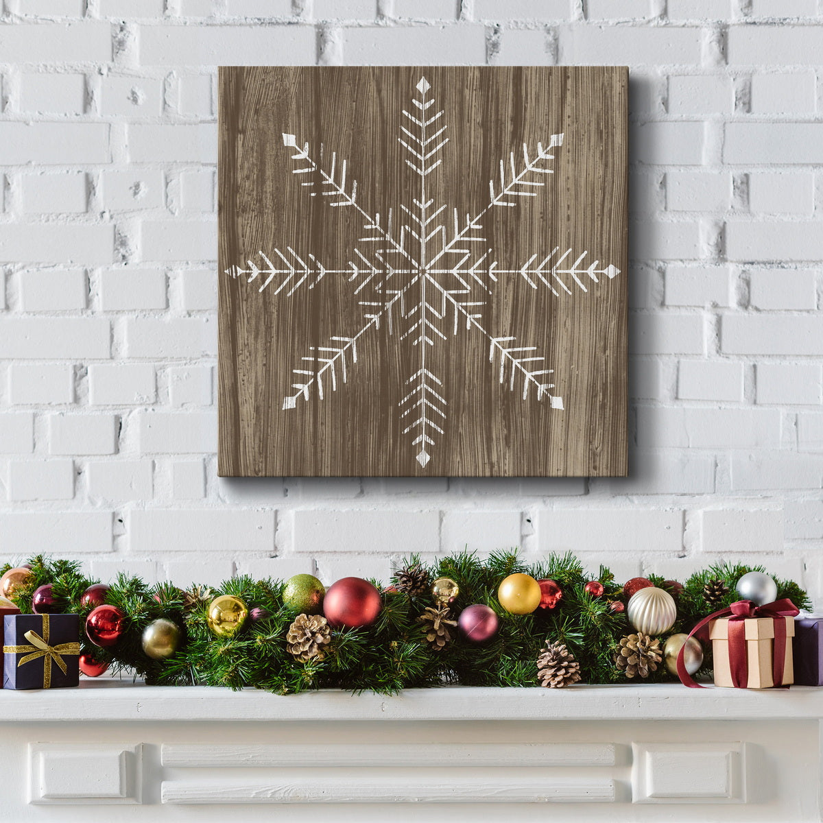 Barnwood Wonderland IV-Premium Gallery Wrapped Canvas - Ready to Hang