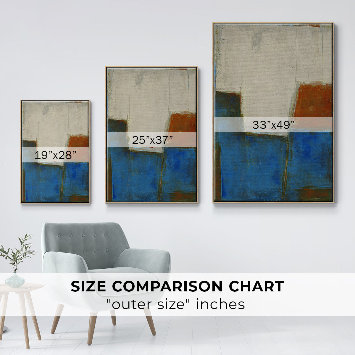 Complex Thought - Floater Framed Canvas Print