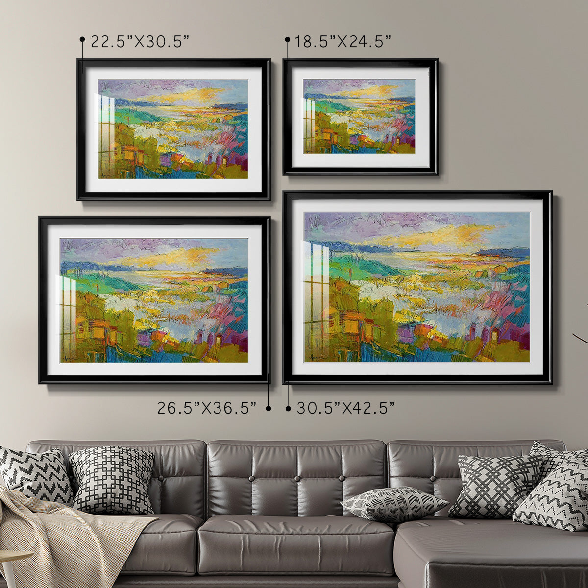 Diamond Girl Dances - Modern Framed Art Print