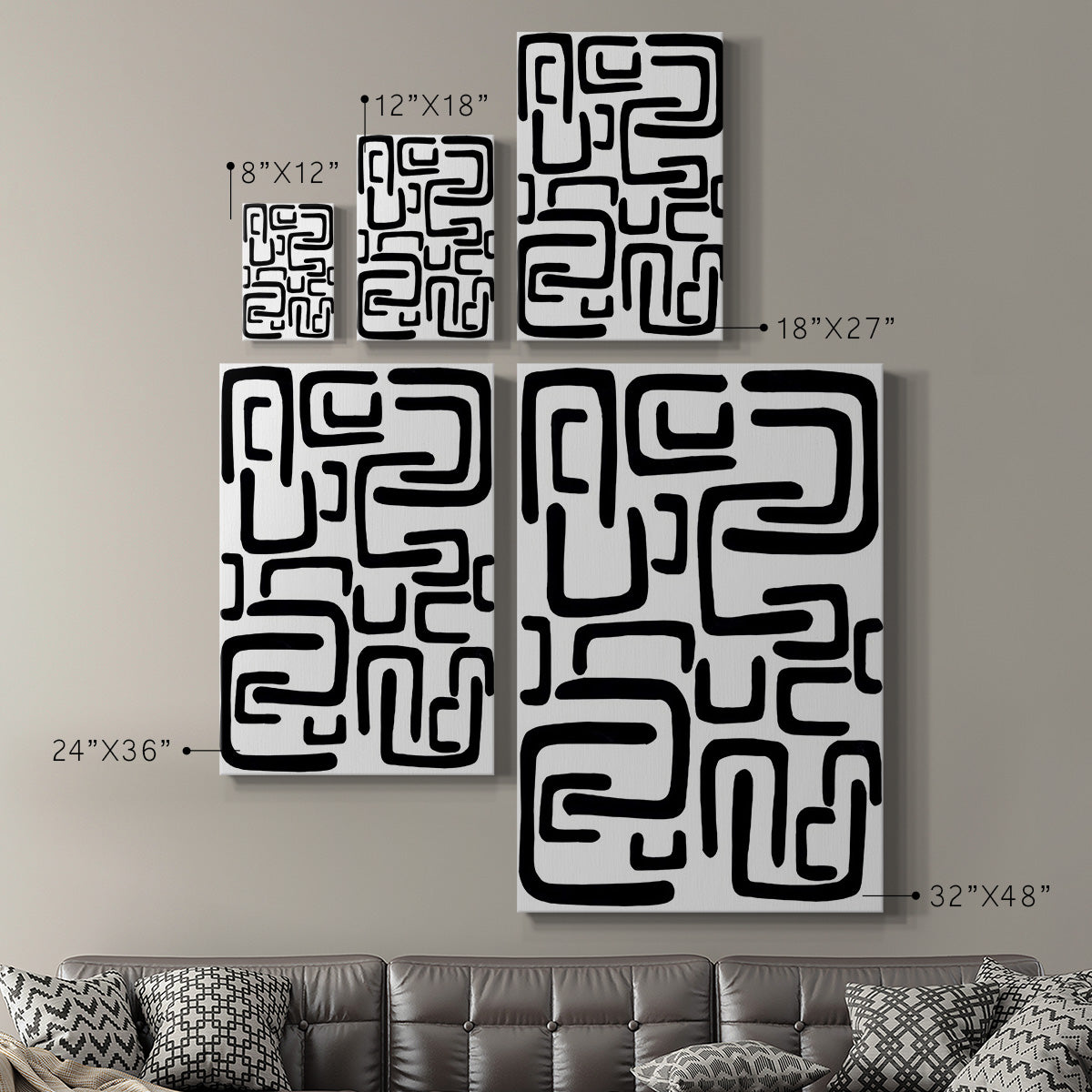 Shuffle II - Canvas Art Print