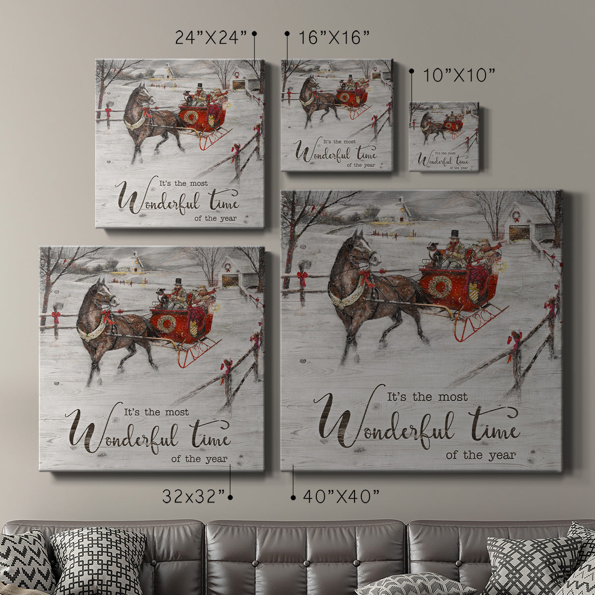Most Wonderful Time - Canvas Art Print