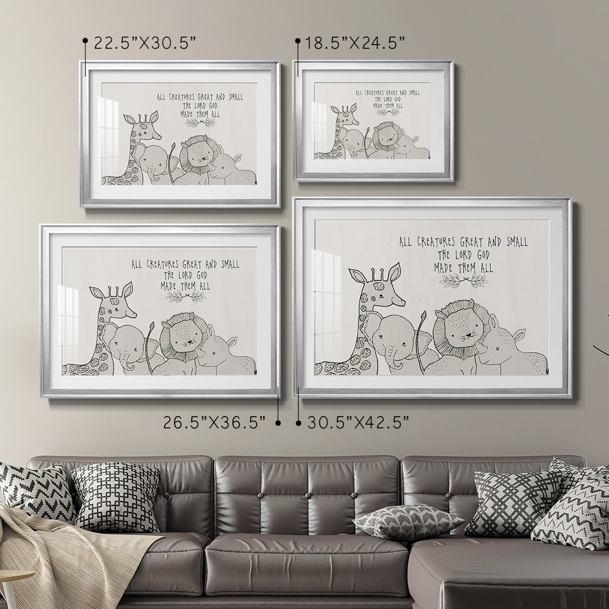 All Creatures Premium Framed Print - Ready to Hang