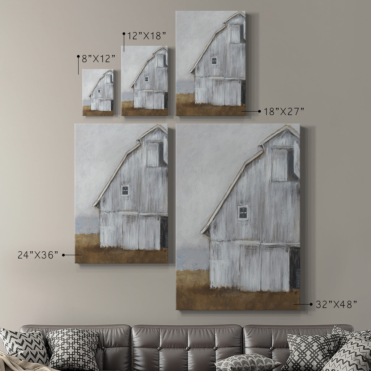 Abandoned Barn II Premium Gallery Wrapped Canvas - Ready to Hang