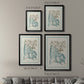 Willow Blue Besler I - Modern Framed Canvas Print
