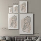 Greek Busts V Premium Gallery Wrapped Canvas - Ready to Hang