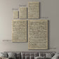 Vellum Songbook III Premium Gallery Wrapped Canvas - Ready to Hang