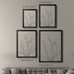 Neutral Lines II - Modern Framed Canvas Print