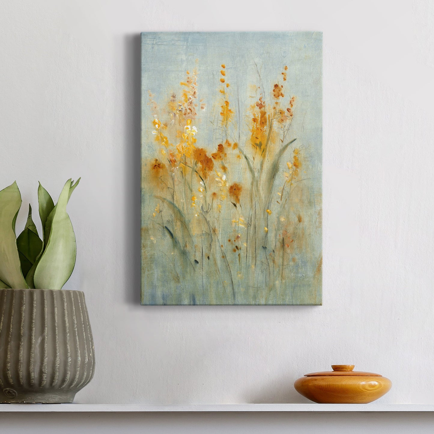 Spray of Wildflowers II - Canvas Art Print