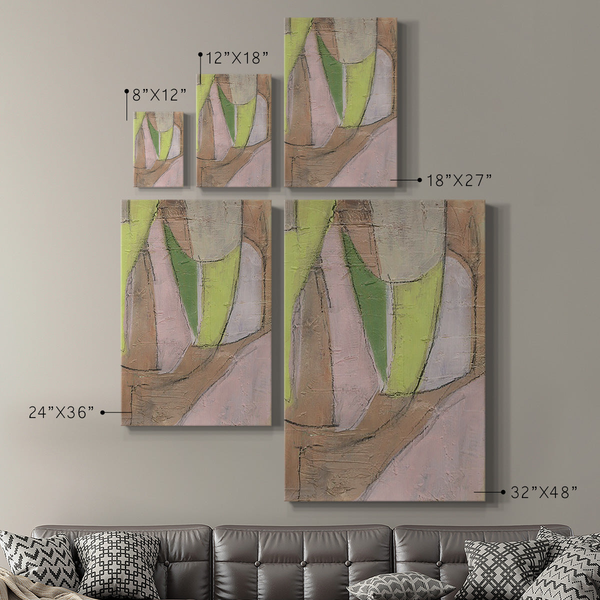 Many Layers I - Canvas Art Print