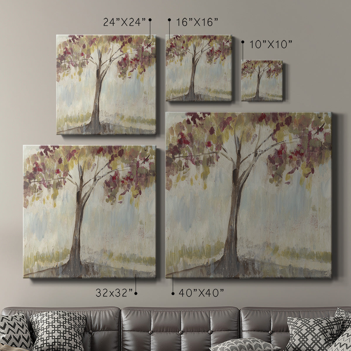 First of Fall II - Canvas Art Print