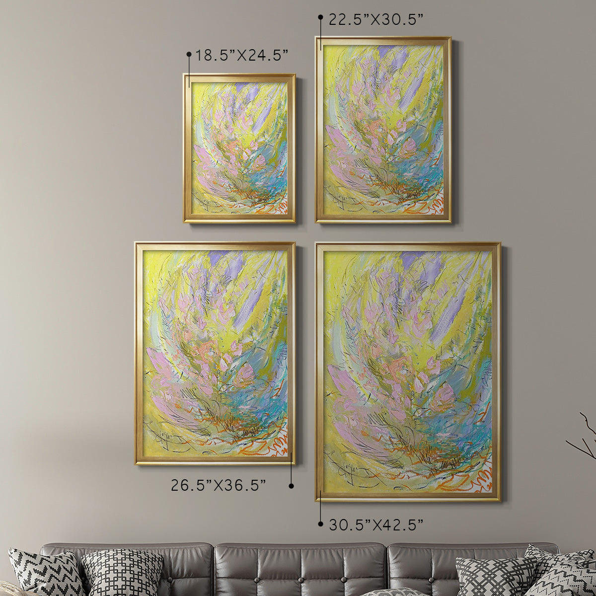 Approaching Equinox - Modern Framed Canvas Print