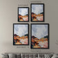 Chromatic Landscapes II - Modern Framed Canvas Print