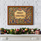 Xmas Sign - Premium Gallery Wrapped Canvas  - Ready to Hang