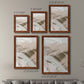 Earthtone Swipe I - Premium Framed Canvas 2 Piece Set - Ready to Hang