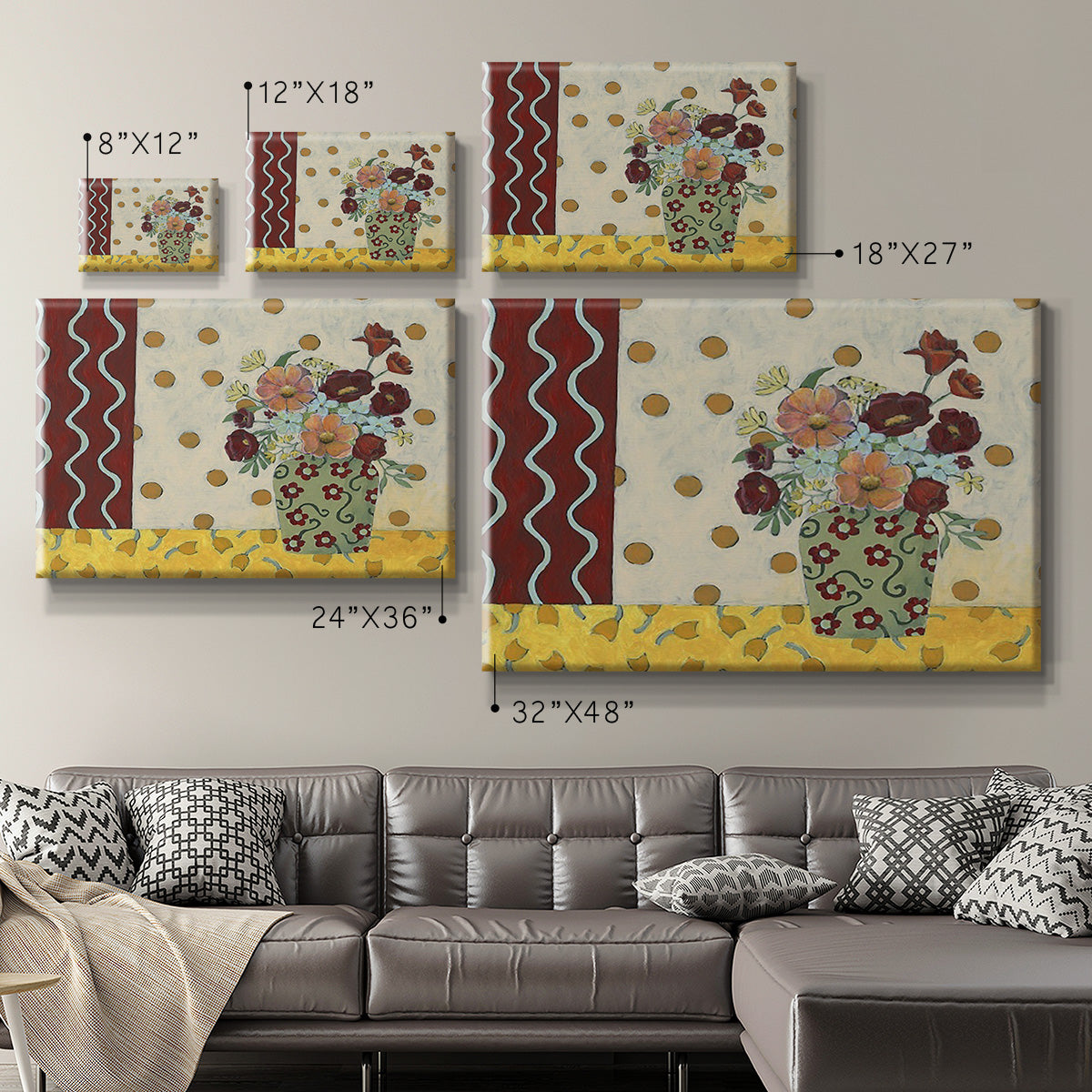 Flowerscape II - Canvas Art Print