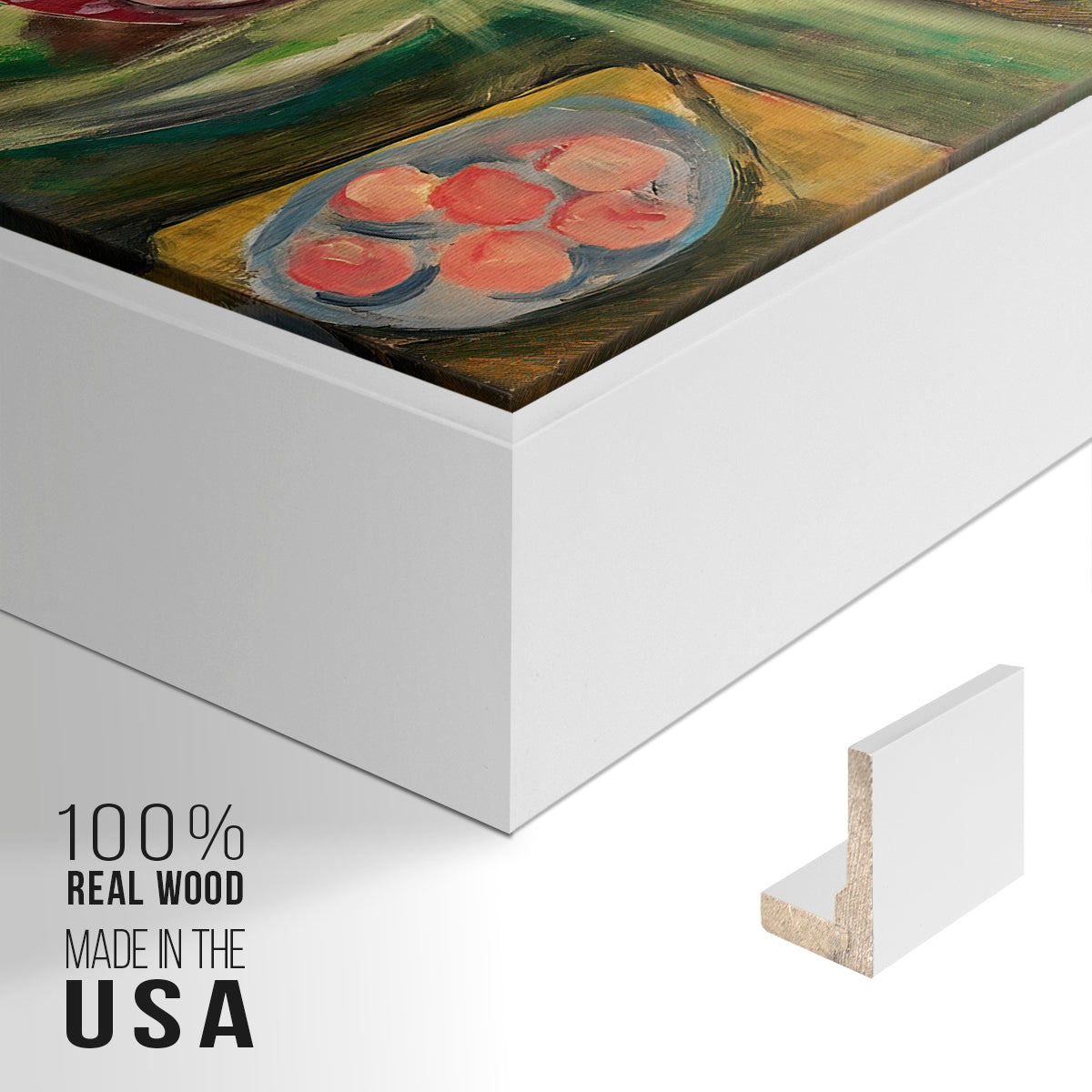 Odalisque Couchée Aux Magnolias, c. 1923 - Floater Framed Canvas Print