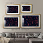 Crimson Constellation - Modern Framed Art Print
