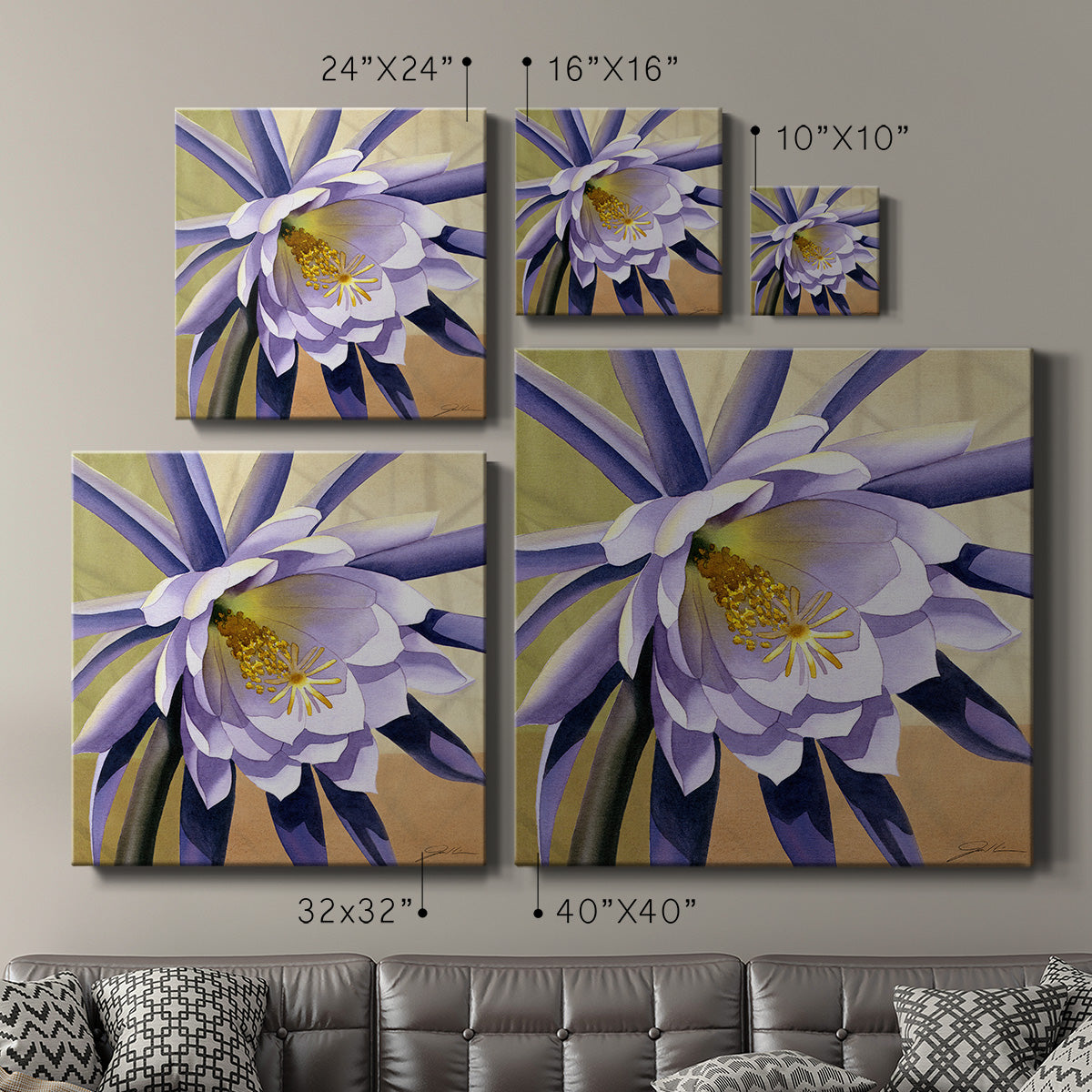 Desert Bloom II - Canvas Art Print