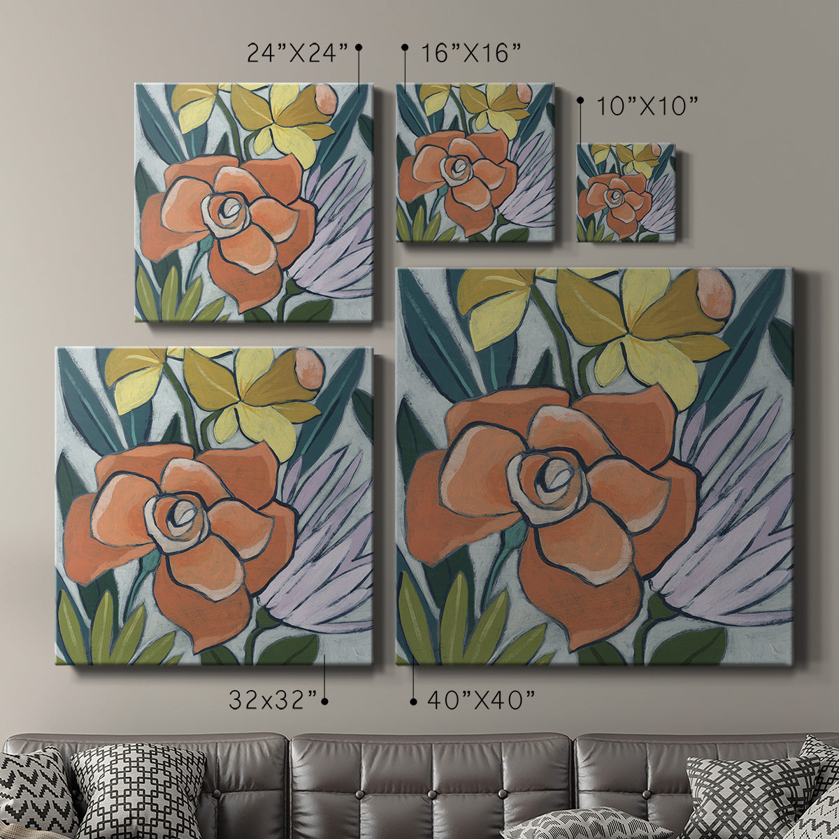 Window Box Garden II - Canvas Art Print