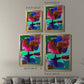 Brights Strokes III - Modern Framed Canvas Print