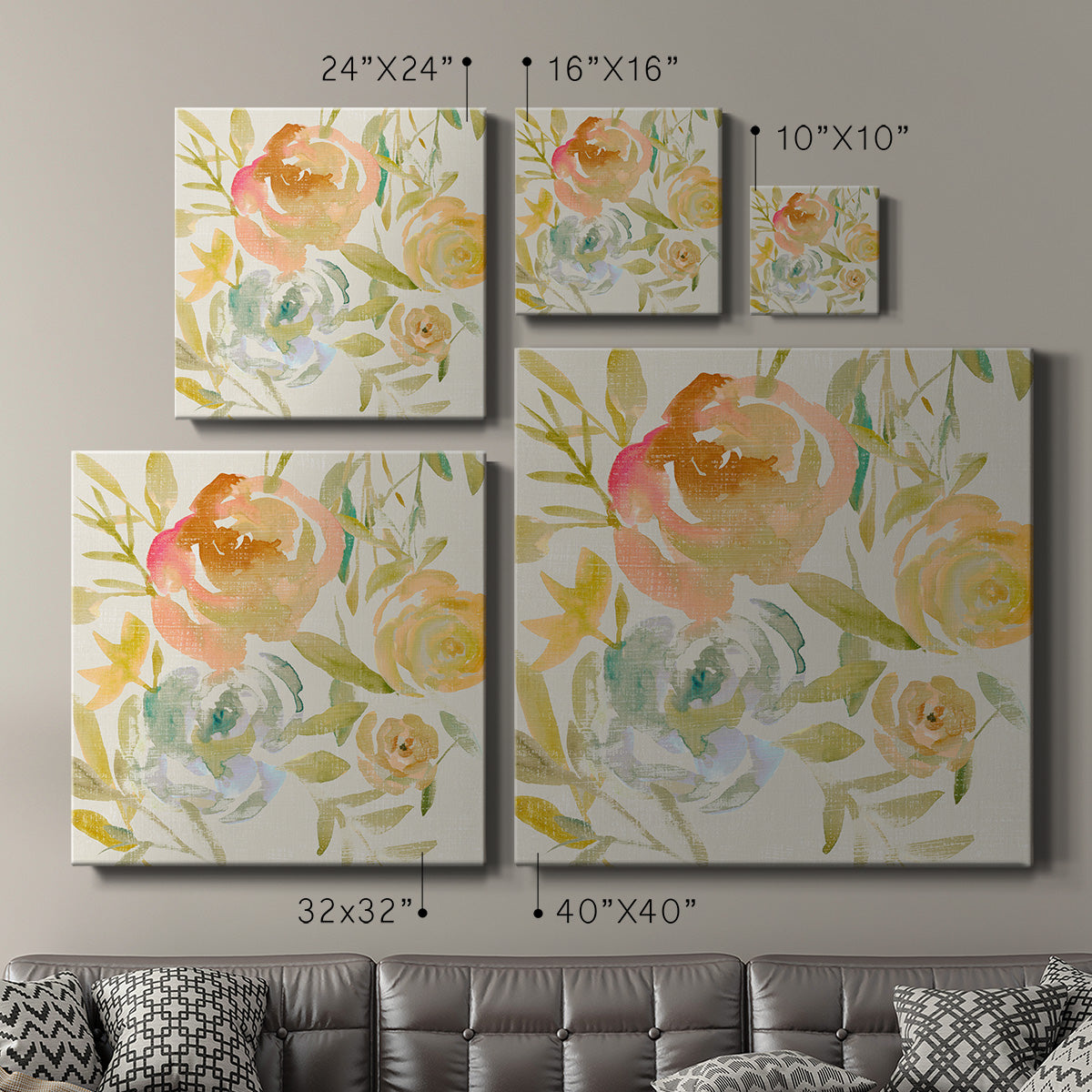 Opaline II - Canvas Art Print
