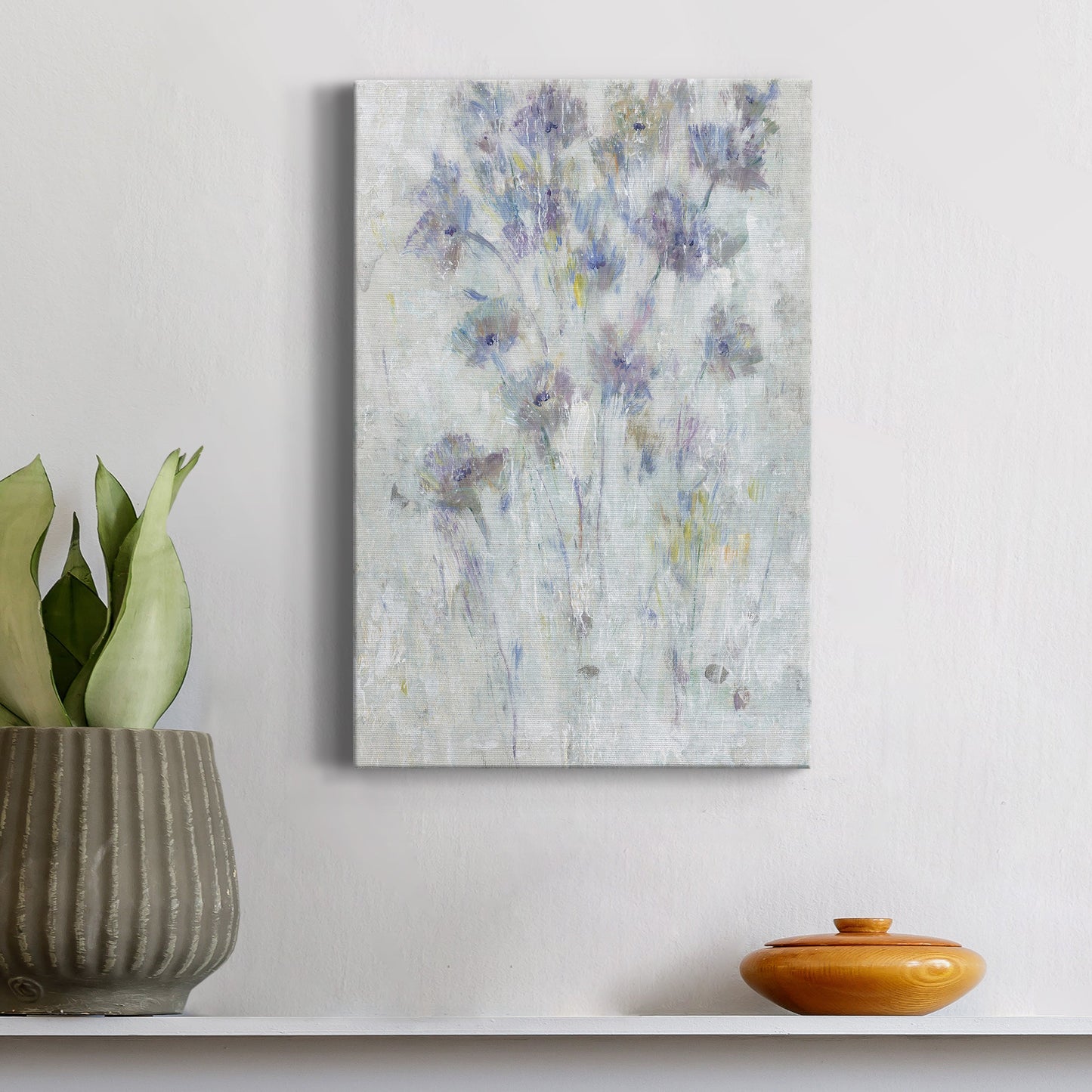 Lavender Floral Fresco II - Canvas Art Print