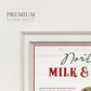 Milk and Cookie Co Premium Framed Print Double Matboard