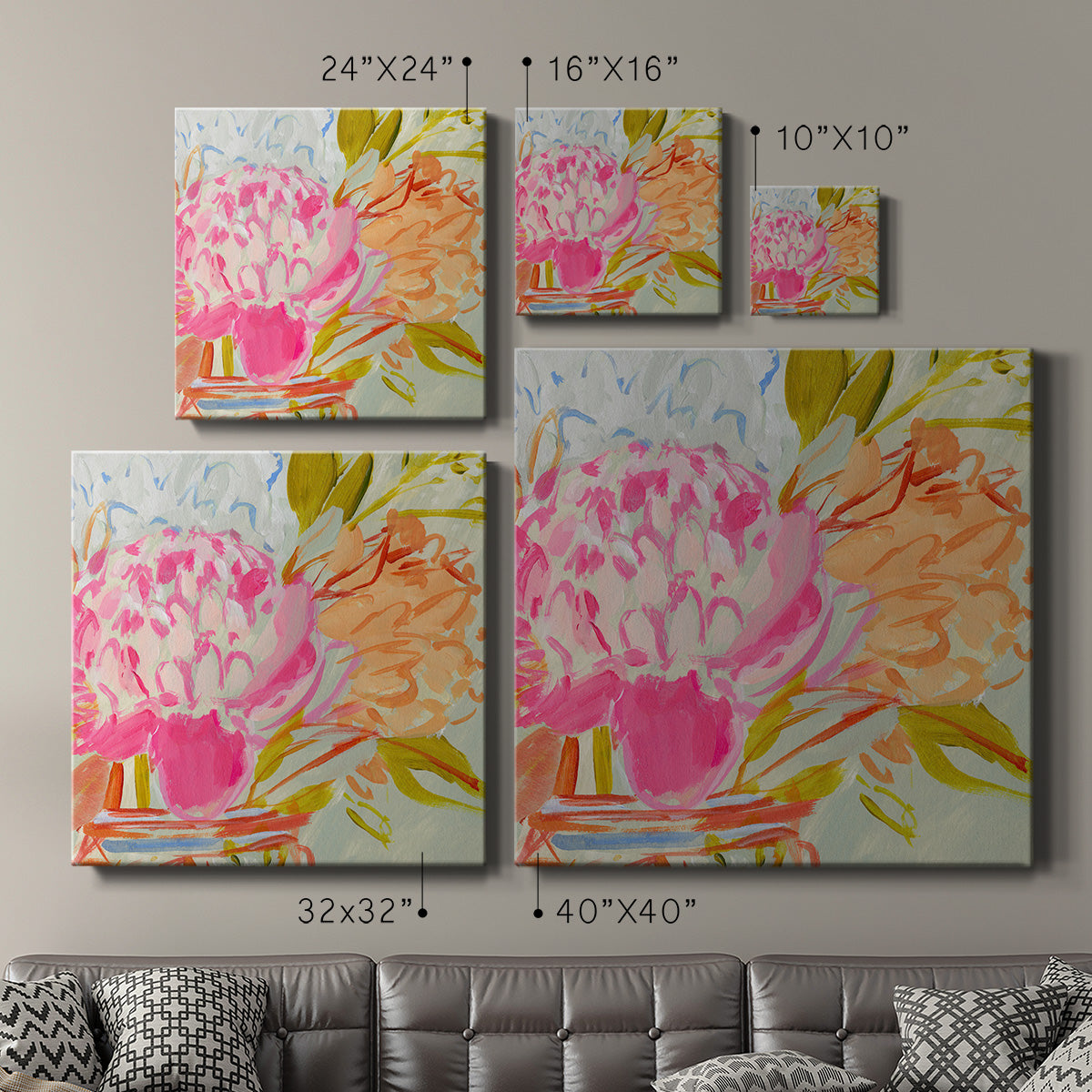 Bright Florist I - Canvas Art Print