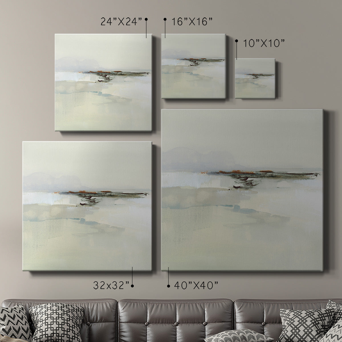 Atmospheric Edge I-Premium Gallery Wrapped Canvas - Ready to Hang