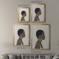 Heavenly Hair IV - Modern Framed Canvas Print