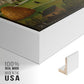 Pastoral Landscape with Stream, Fisherman and Strollers, 1875-1880 - Floater Framed Canvas Print
