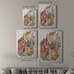 Cropped Floral Arrangement II - Modern Framed Canvas Print