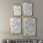 Botanical Sketch I - Modern Framed Canvas Print