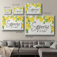 Lemon Squeeze Premium Gallery Wrapped Canvas - Ready to Hang