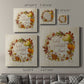 Thankful Pumpkin Wreath - Canvas Art Print