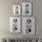 Inner Circles II - Modern Framed Canvas Print