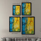 Aquatic Energy I - Modern Framed Canvas Print