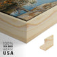 Thunderclouds on the Horizon, 1897 - Floater Framed Canvas Print