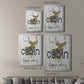 Happy Place Cabin - Modern Framed Canvas Print