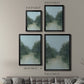 Marsh Morning Fog I - Modern Framed Canvas Print