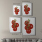 Watercolor Veggie IV - Modern Framed Canvas Print