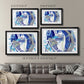 Blue Flow Premium Framed Print - Ready to Hang