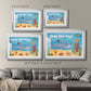 Cute Sea Creatures II - Modern Framed Art Print