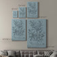 Botanical on Teal I Premium Gallery Wrapped Canvas - Ready to Hang